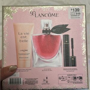 Lancome La Vie Est Belle Set - Pink and Black